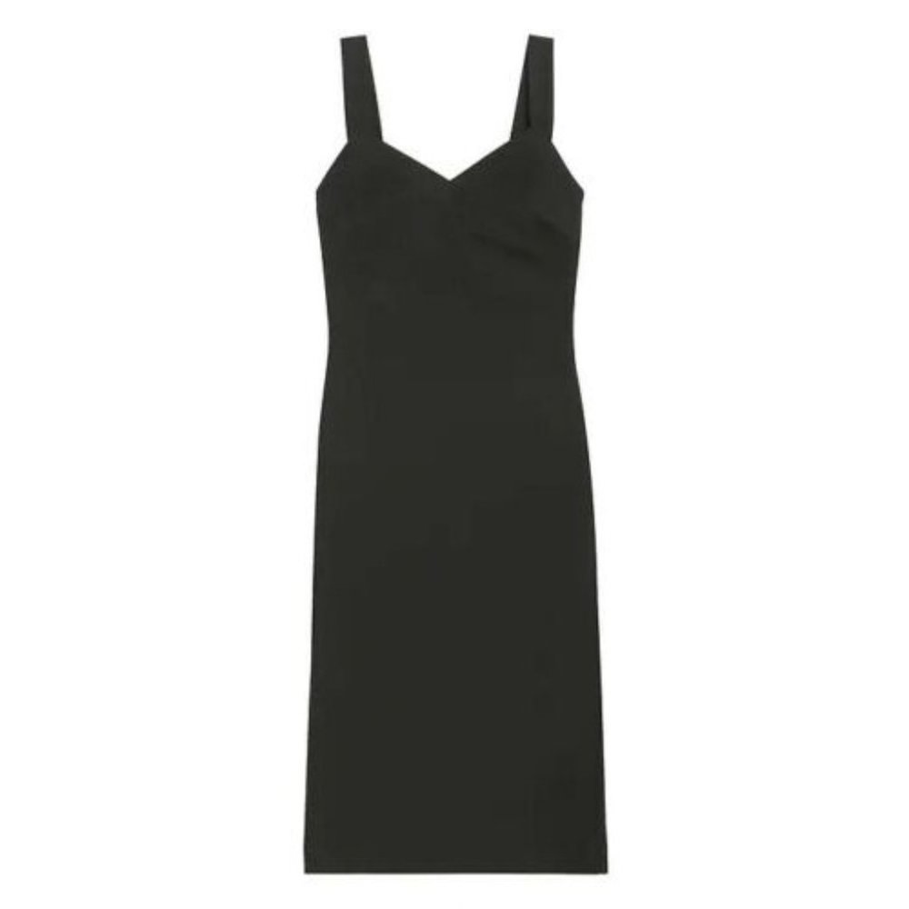 NWT BanRep Bi Stretch Sheath Dress 0 Black F671